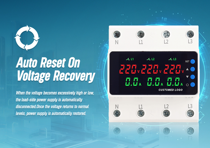 Three-Phase Voltage Protector PN6-VA