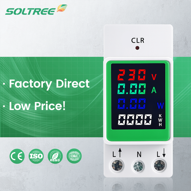 DIN-Rail AC Multifunction Meter 2P-E