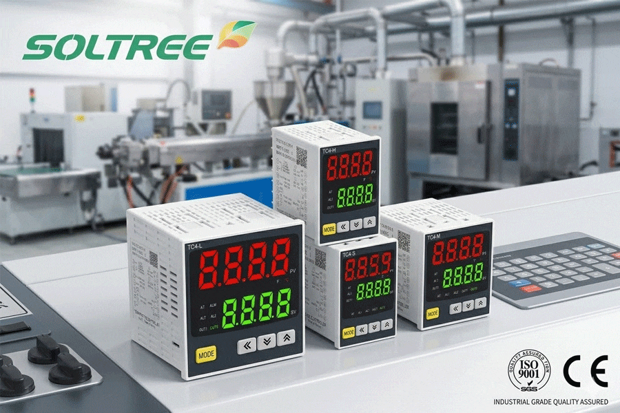Industrial digital PID temperature controller for plastic extruders