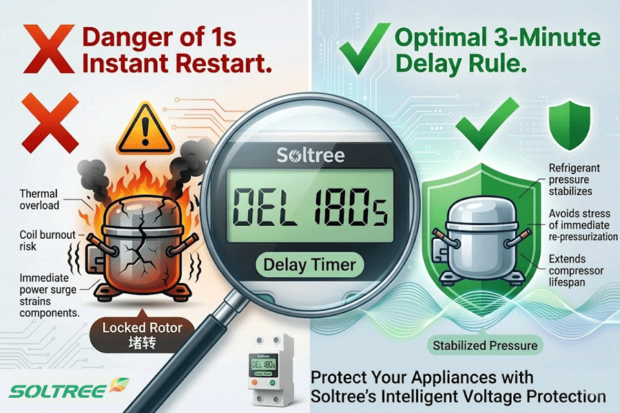 The Golden Rule of Voltage Protection: 3 Minutes.