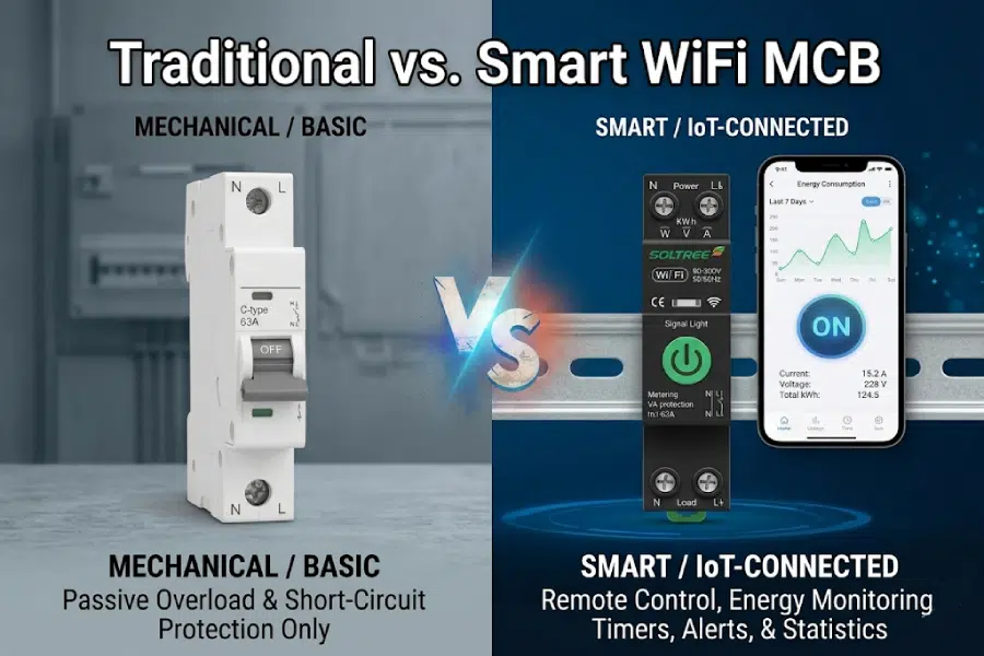 traditional-mcb-vs-smart-wifi-breaker-comparison